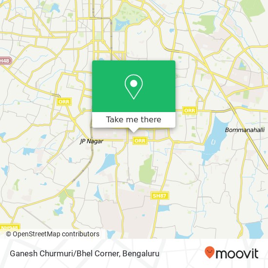 Ganesh Churmuri/Bhel Corner map