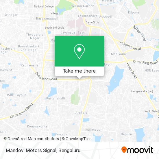 Mandovi Motors Signal map