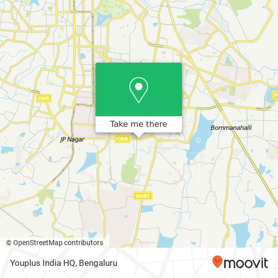 Youplus India HQ map