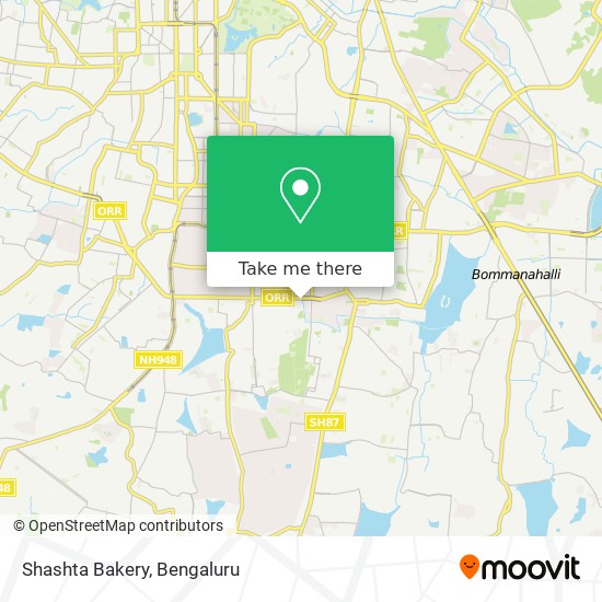 Shashta Bakery map