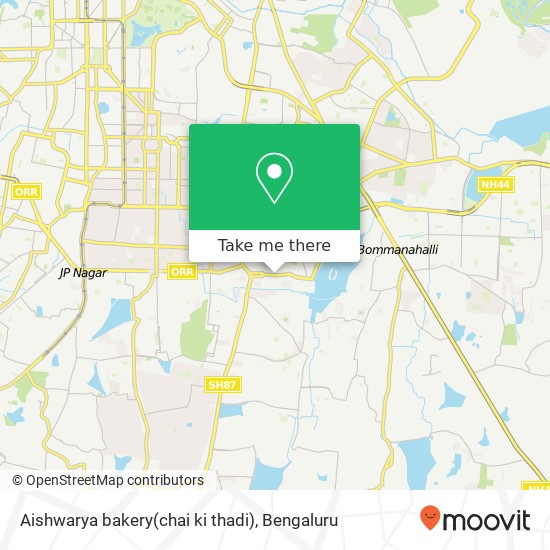Aishwarya bakery(chai ki thadi) map