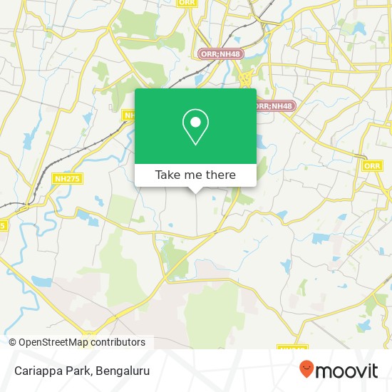 Cariappa Park map