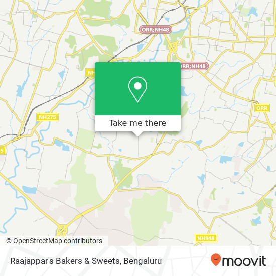 Raajappar's Bakers & Sweets map