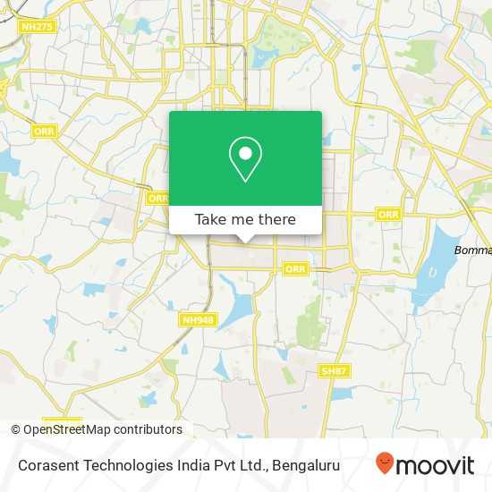 Corasent Technologies India Pvt Ltd. map