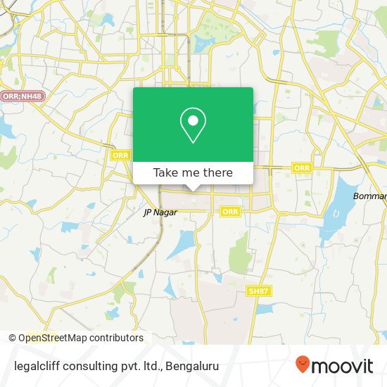 legalcliff consulting pvt. ltd. map