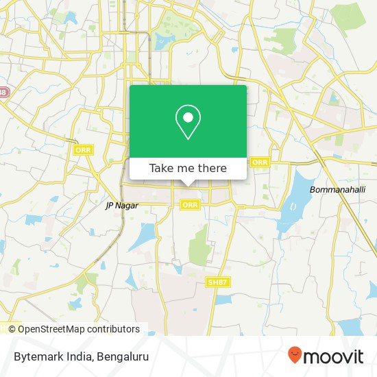 Bytemark India map