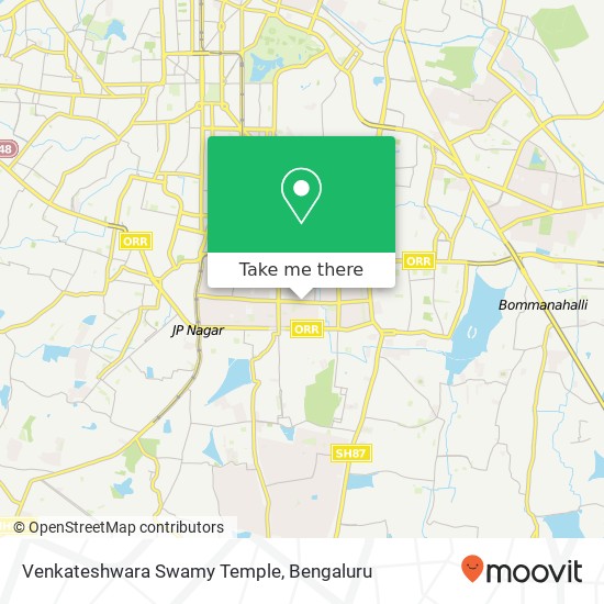 Venkateshwara Swamy Temple map