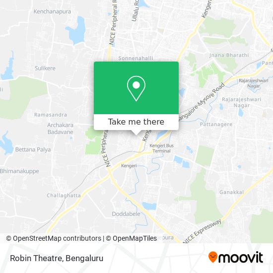 Robin Theatre map
