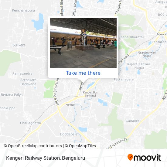 Kengeri Railway Station map