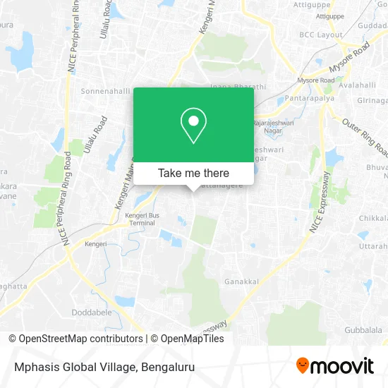 Mphasis Global Village map