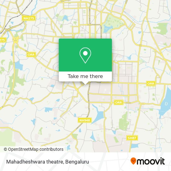 Mahadheshwara theatre map
