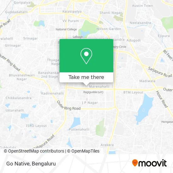 Go Native map