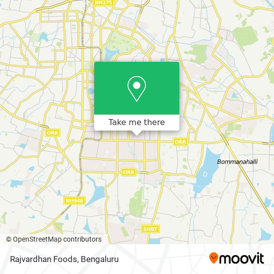 Rajvardhan Foods map