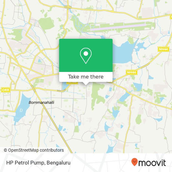 HP Petrol Pump map