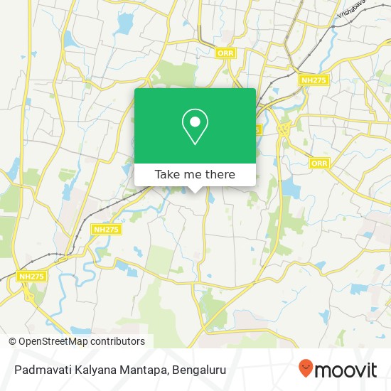 Padmavati Kalyana Mantapa map
