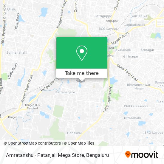 Amratanshu - Patanjali Mega Store map