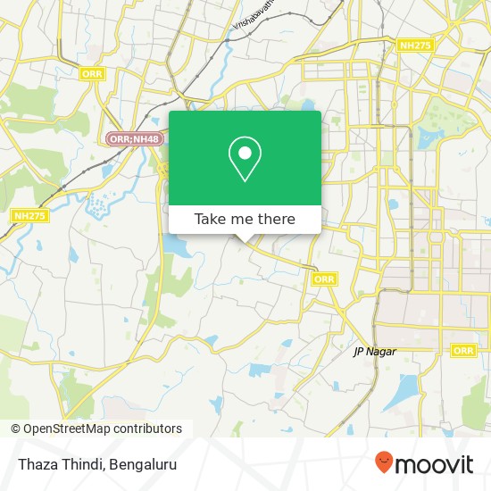 Thaza Thindi map