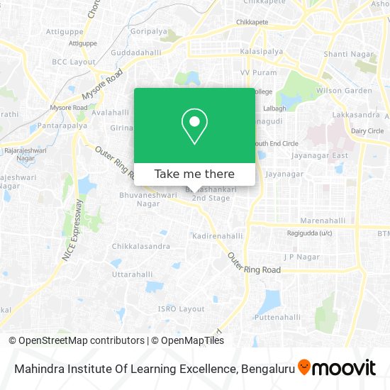 Mahindra Institute Of Learning Excellence map