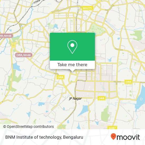 BNM Institute of technology map