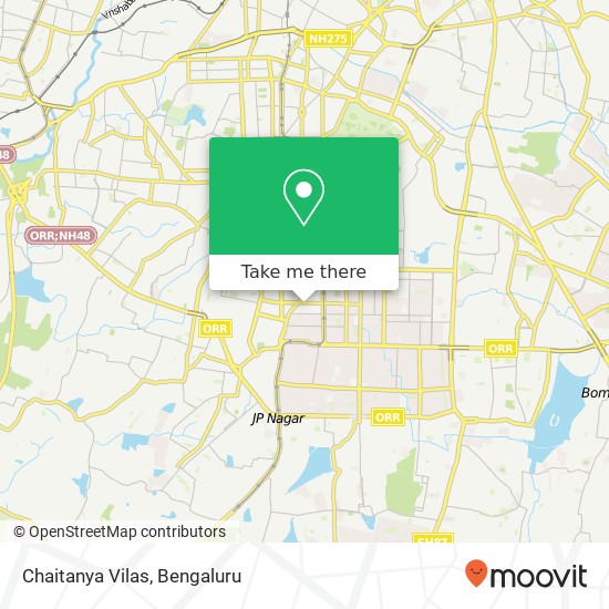 Chaitanya Vilas map