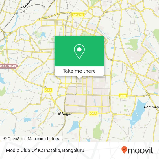 Media Club Of Karnataka map