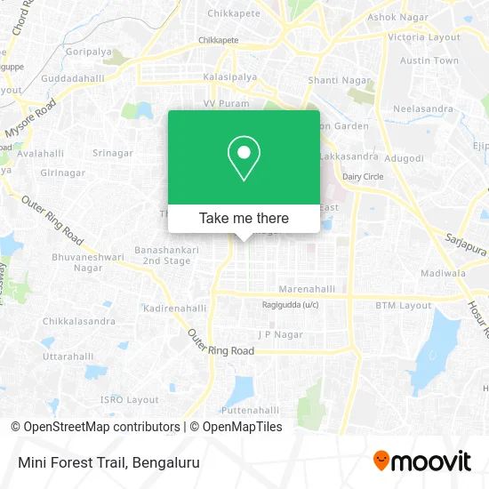 Mini Forest Trail map