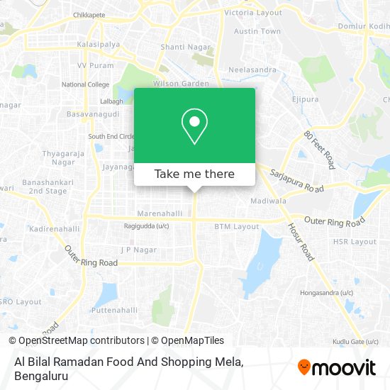 Al Bilal Ramadan Food And Shopping Mela map