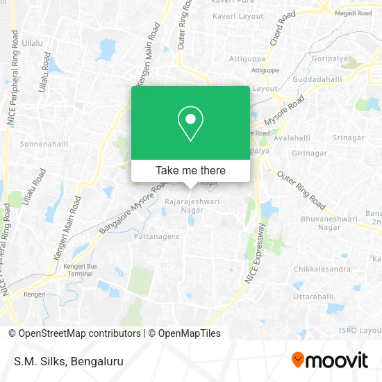 S.M. Silks map