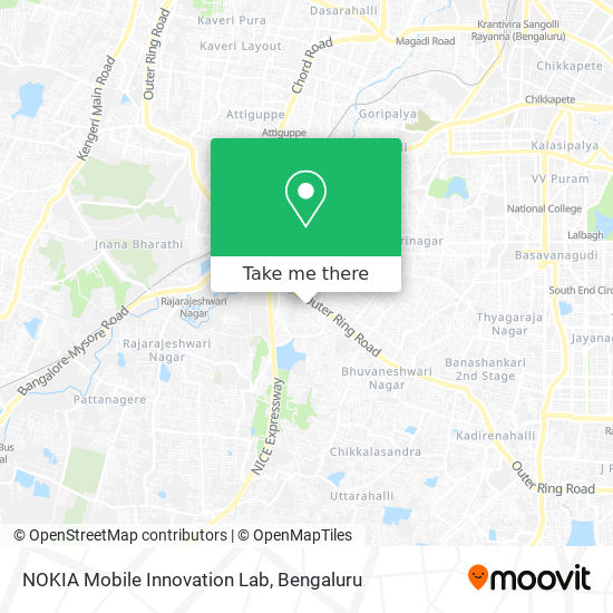 NOKIA Mobile Innovation Lab map