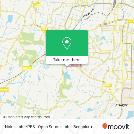 Nokia Labs / PES - Open Source Labs map