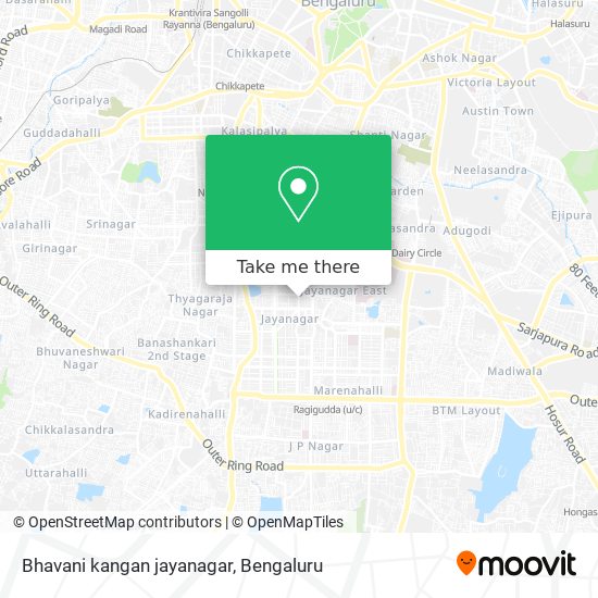 Bhavani kangan jayanagar map