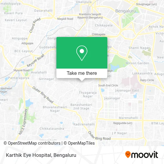 Karthik Netralaya map