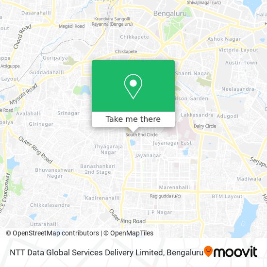 NTT Data Global Services Delivery Limited map