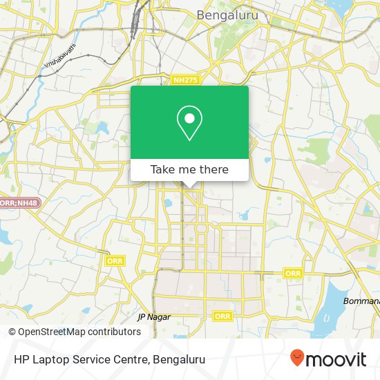 HP Laptop Service Centre map