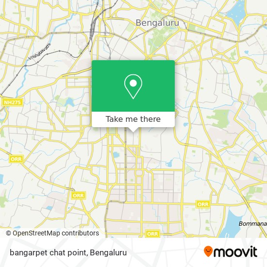 bangarpet chat point map