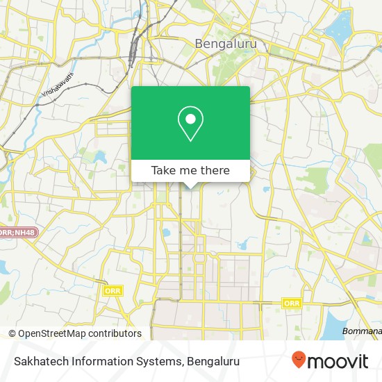 Sakhatech Information Systems map