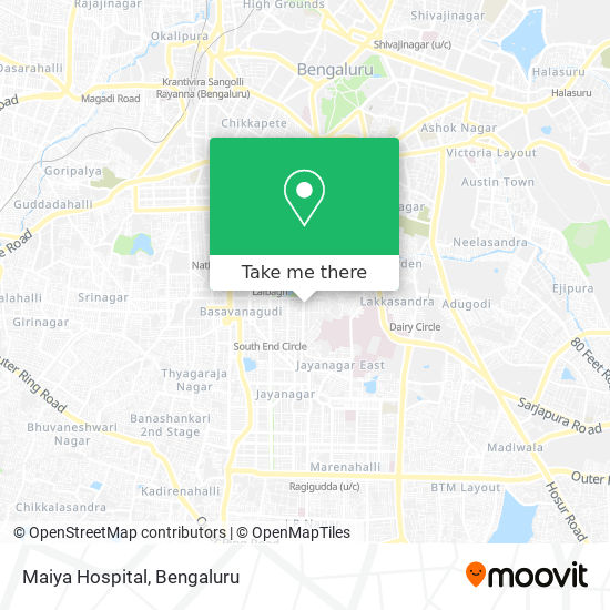Maiya Hospital map