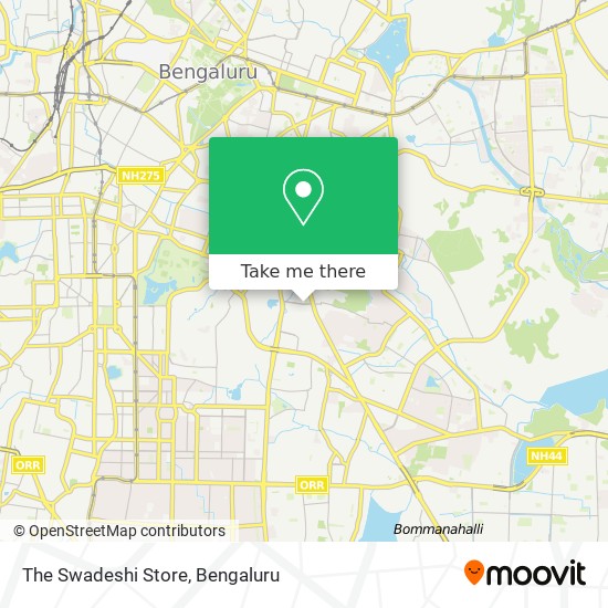 The Swadeshi Store map
