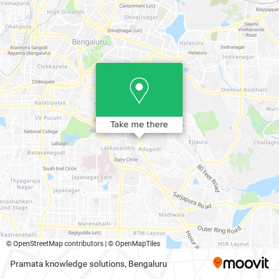 Pramata knowledge solutions map