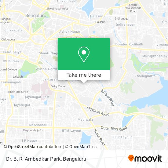 Dr. B. R. Ambedkar Park map