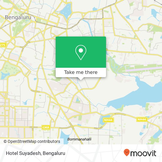 Hotel Suyadesh map