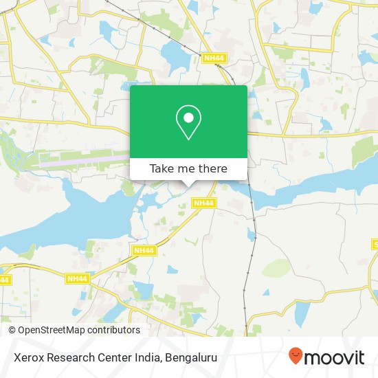 Xerox Research Center India map