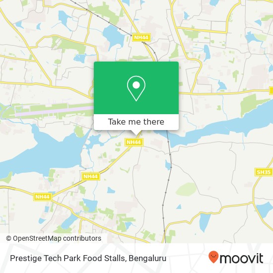 Prestige Tech Park Food Stalls map