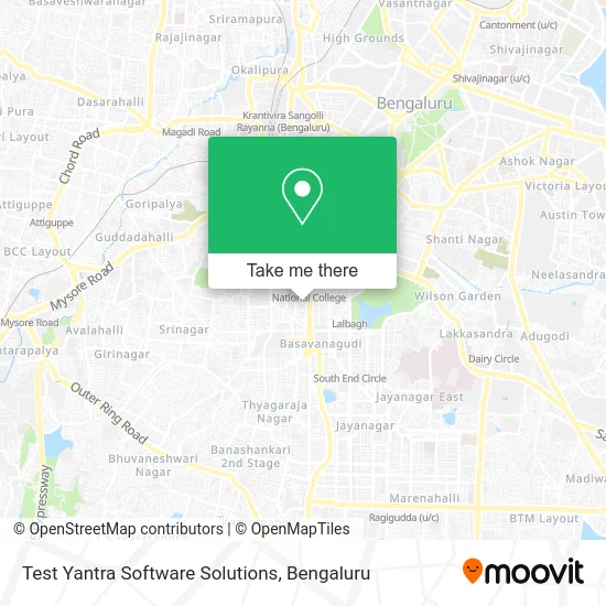 Test Yantra Software Solutions map