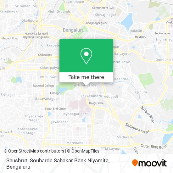 Shushruti Souharda Sahakar Bank Niyamita map