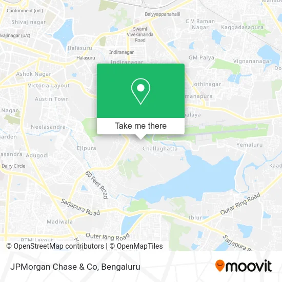 JPMorgan Chase & Co map