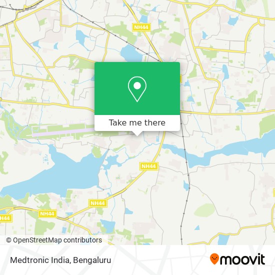 Medtronic India map