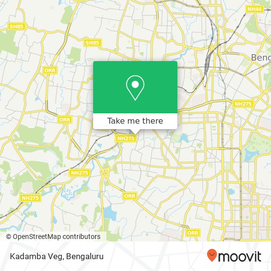 Kadamba Veg map