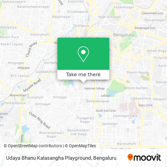 Udaya Bhanu Kalasangha Playground map
