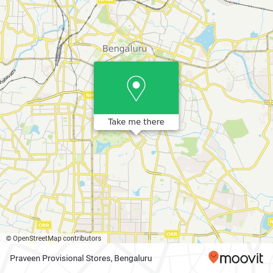 Praveen Provisional Stores map